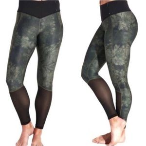 Calia By Carrie Underwood Green Floral‎ Leggings S